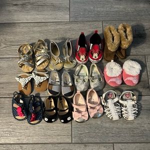 Baby Shoe Lot - Sizes 1 & 2!